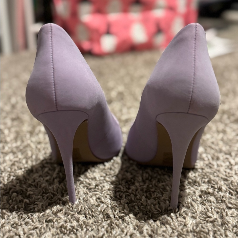 Lavender Pointed-Toe Pumps -Aldo - Picture 3 of 6